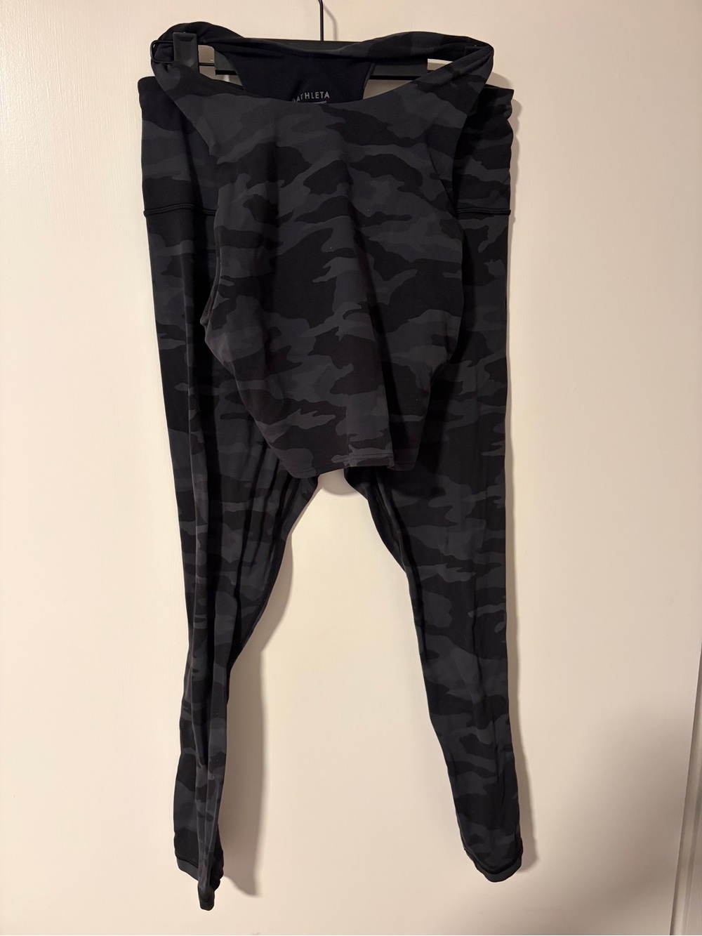 Athleta Camo Matching Set Size M